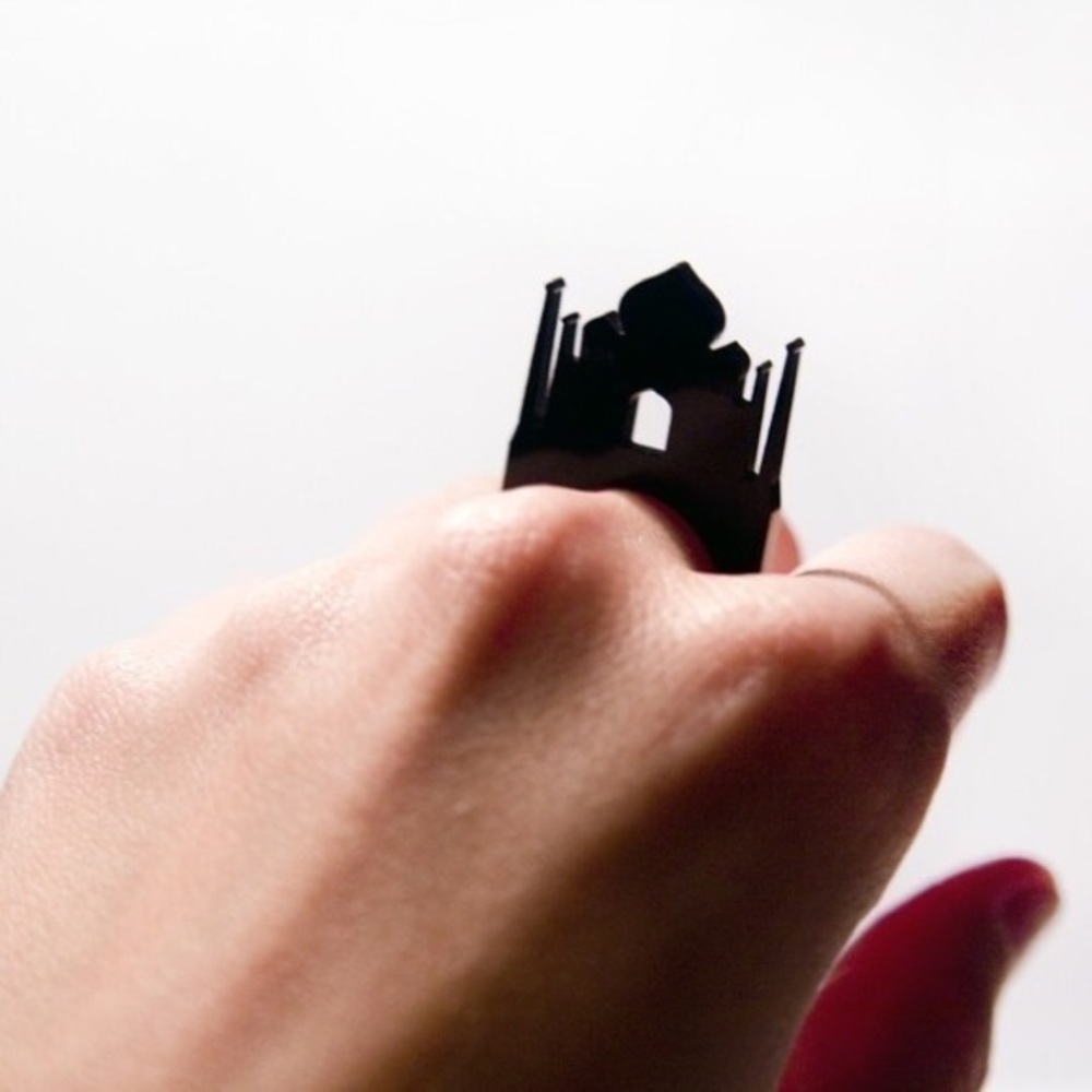🐧PLASTIQUE TAJ MAHAL RING🐧 - Picture 2 of 7